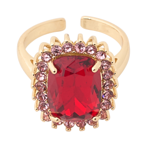 Ring med dekorativ stein v:9813279 Ring med dekorativ stein v:9813279