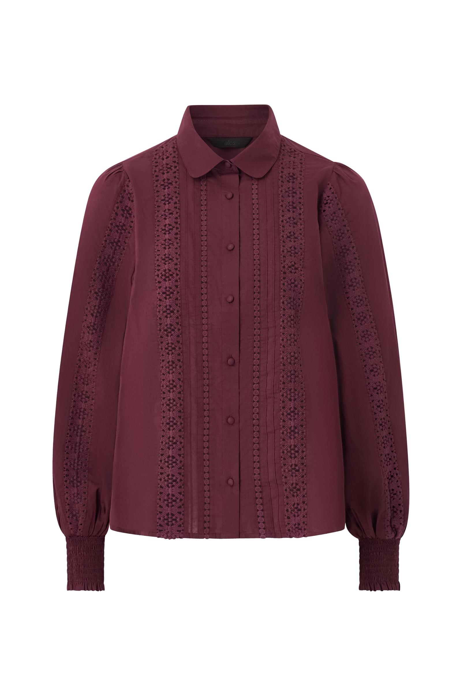 Bluse med blondedetaljer v:6375585