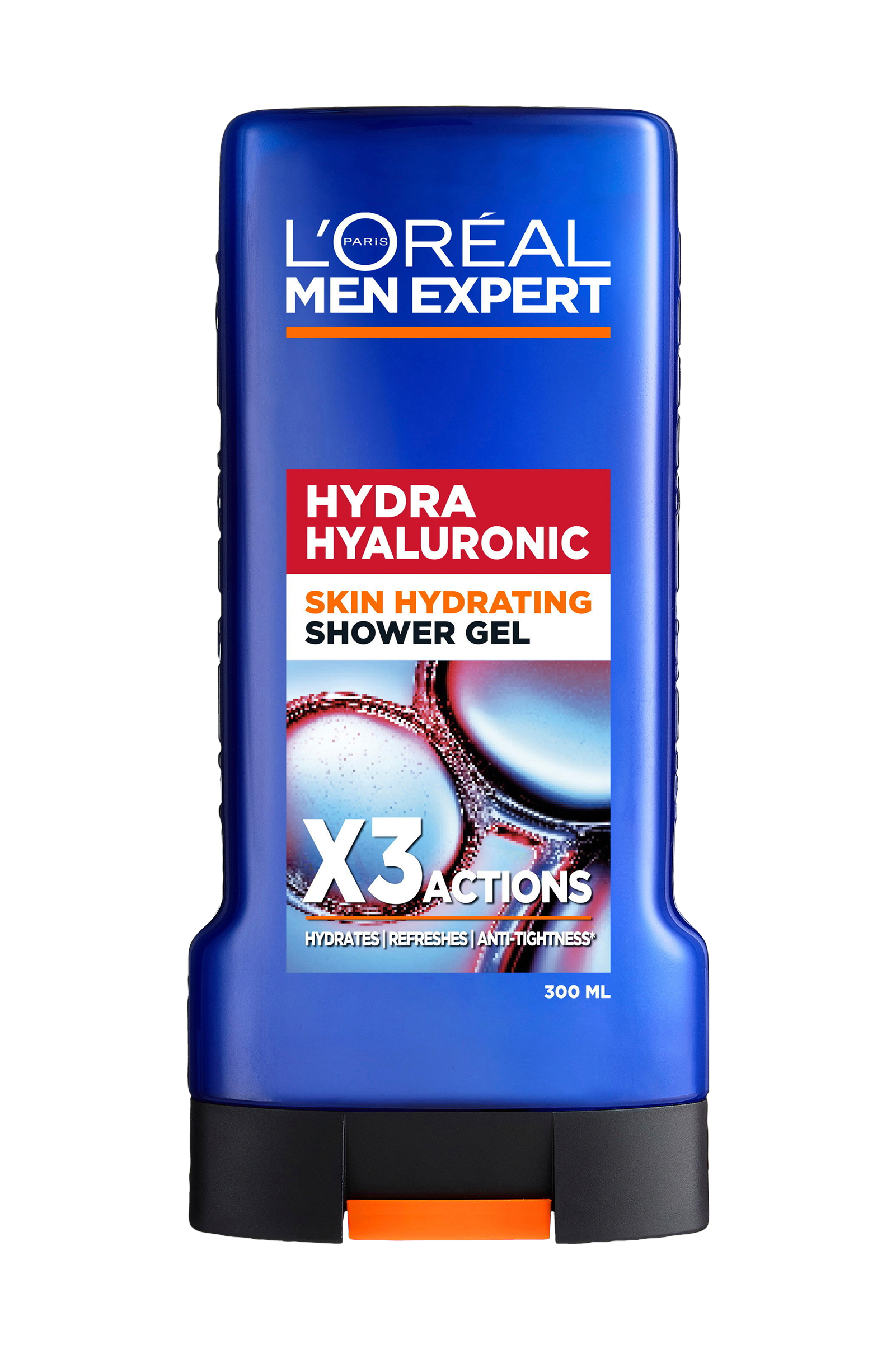 Men Expert Hydra Hyaluronic Shower Gel For Normal Skin 300 Ml v:8362853