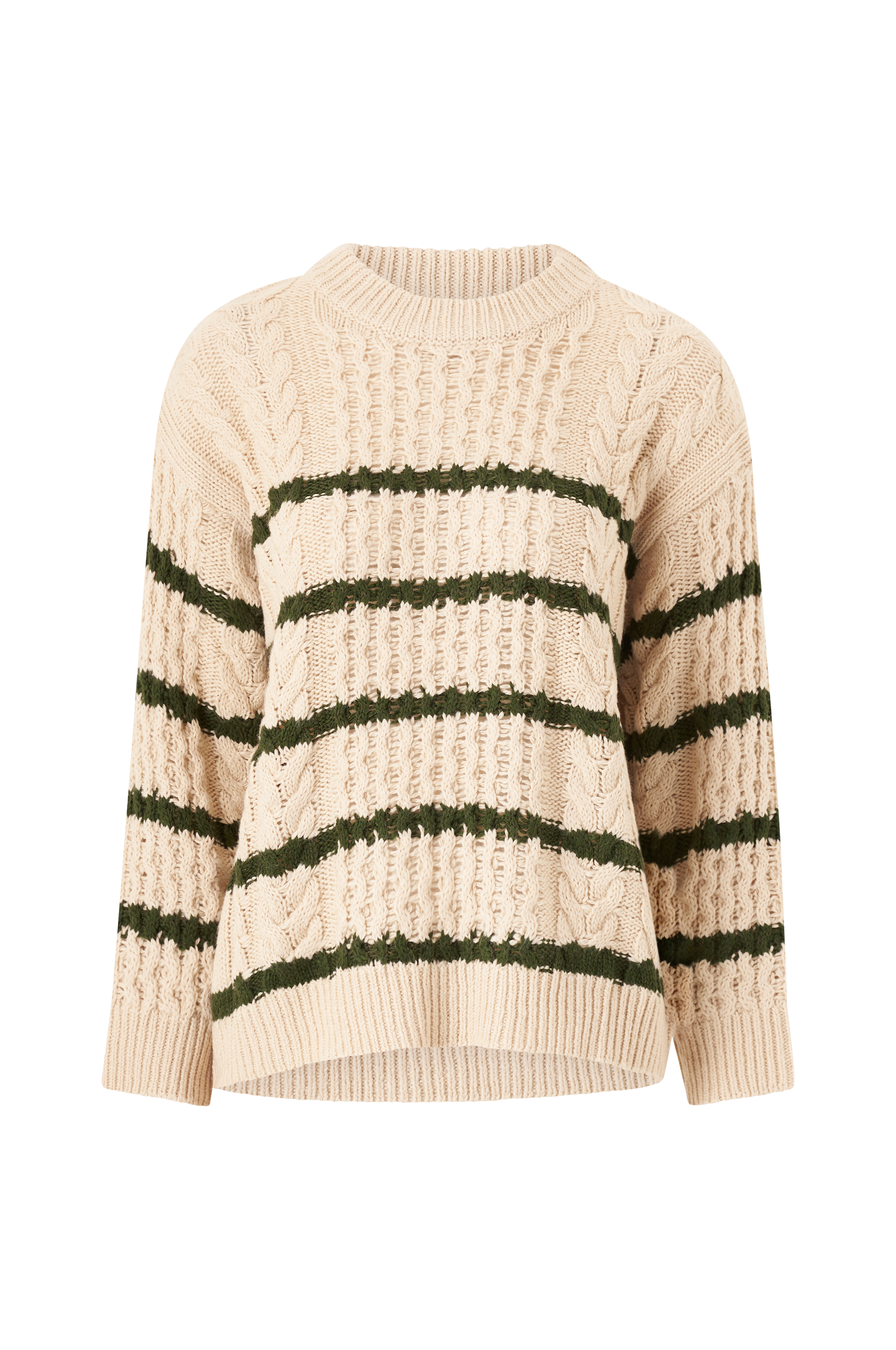 Genser slFranna Stripe Pullover v:3372114