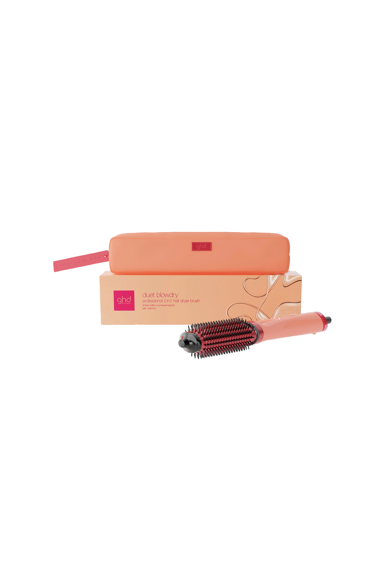 Duet Blowdry Limited Edition Hair Dryer Brush In Sun v:7650269