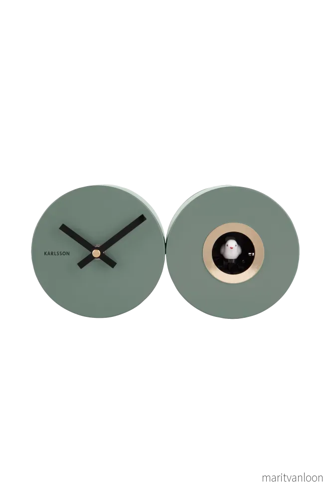 Veggklokke Duo Cuckoo v:4820337