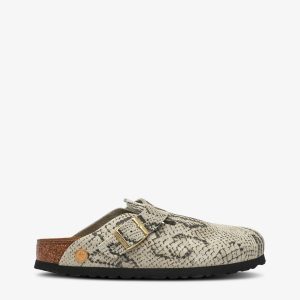 Tøfler Boston Print Leve Snake Oyster v:576341 Tøfler Boston Print Leve Snake Oyster v:576341