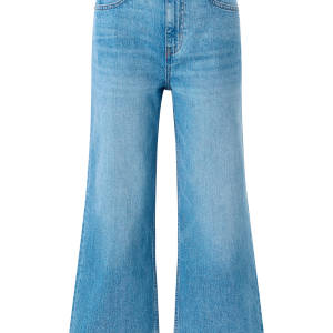 Avkortede jeans med brede bein v:3969107