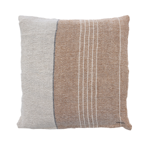 Kuddfodral 50x50cm halvlinne kola/natur v:4955651 Kuddfodral 50x50cm halvlinne kola/natur v:4955651