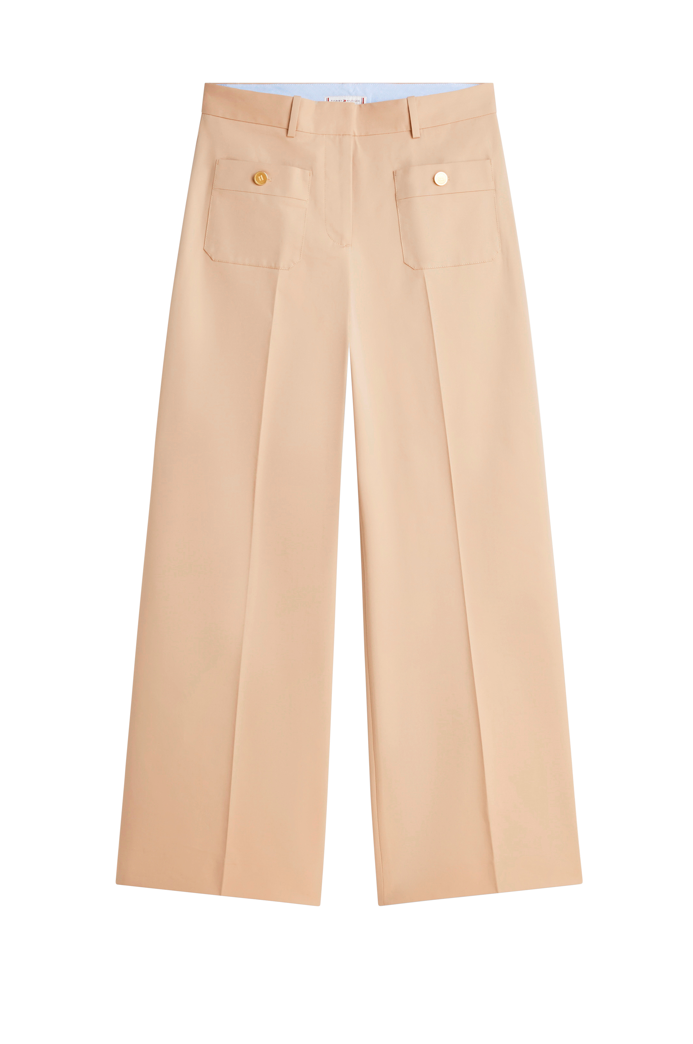 Bukser Preppy Cotton Wide Leg Chino v:5658169