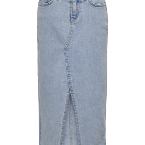 Denim skjørt kogSiri Front Slit Skirt Dnm Gua v:9778368