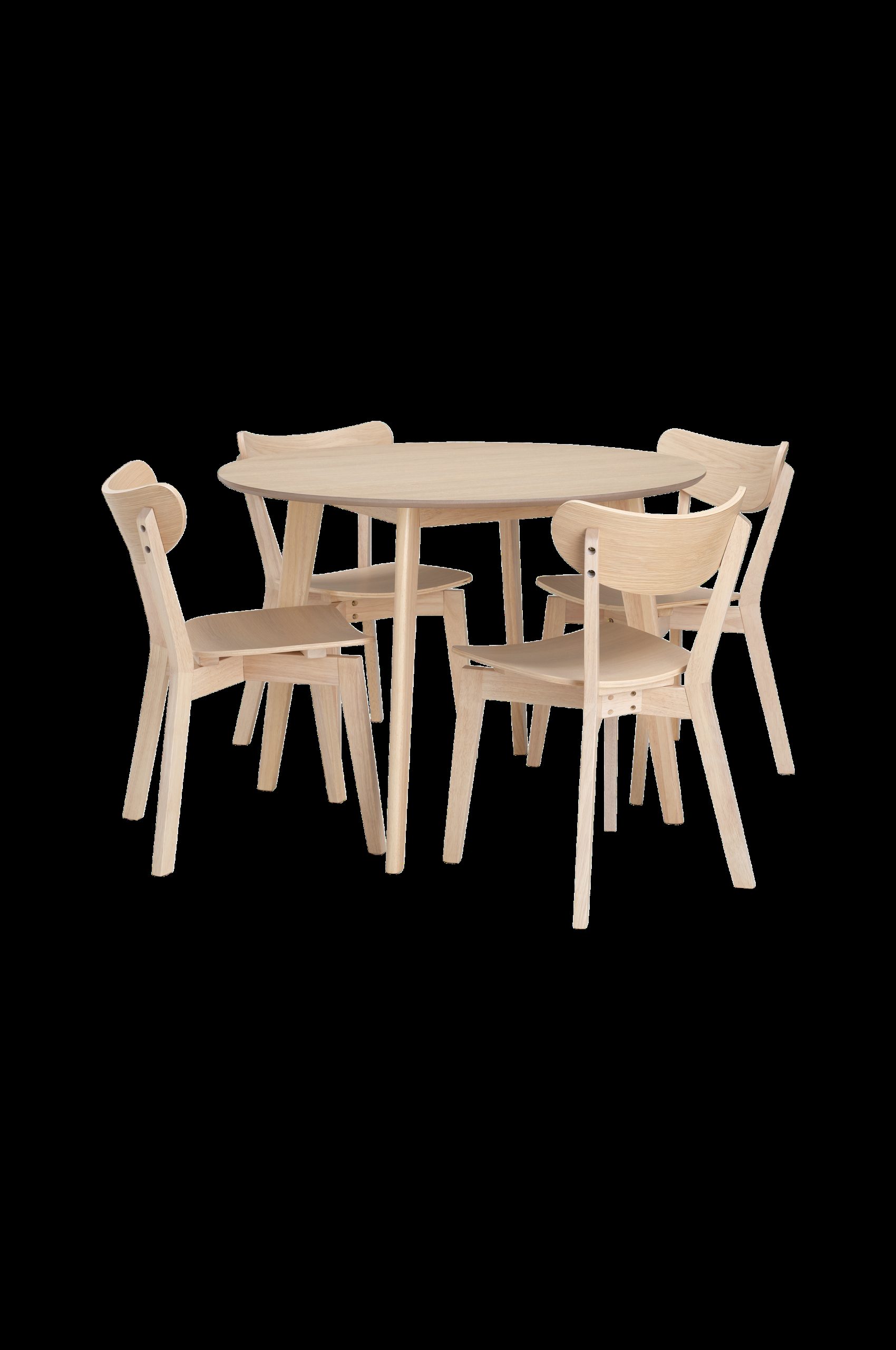 Spisegruppe Ridney med 1 bord + 4 stoler v:6093214