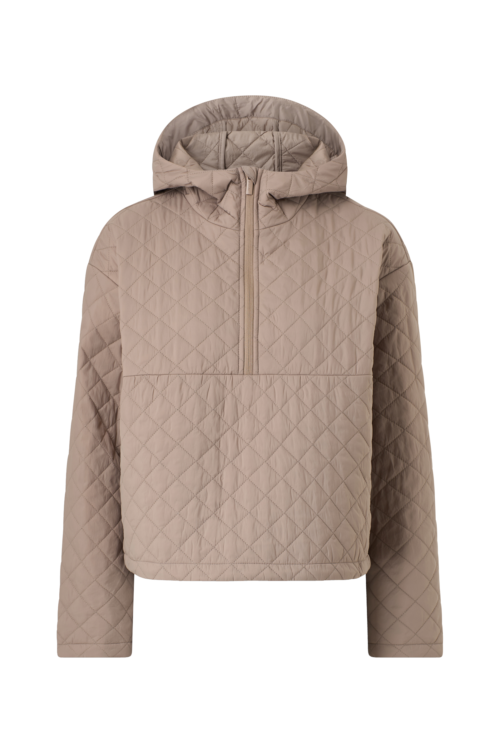 Anorakk Cropped Quilted Anorak v:7893549