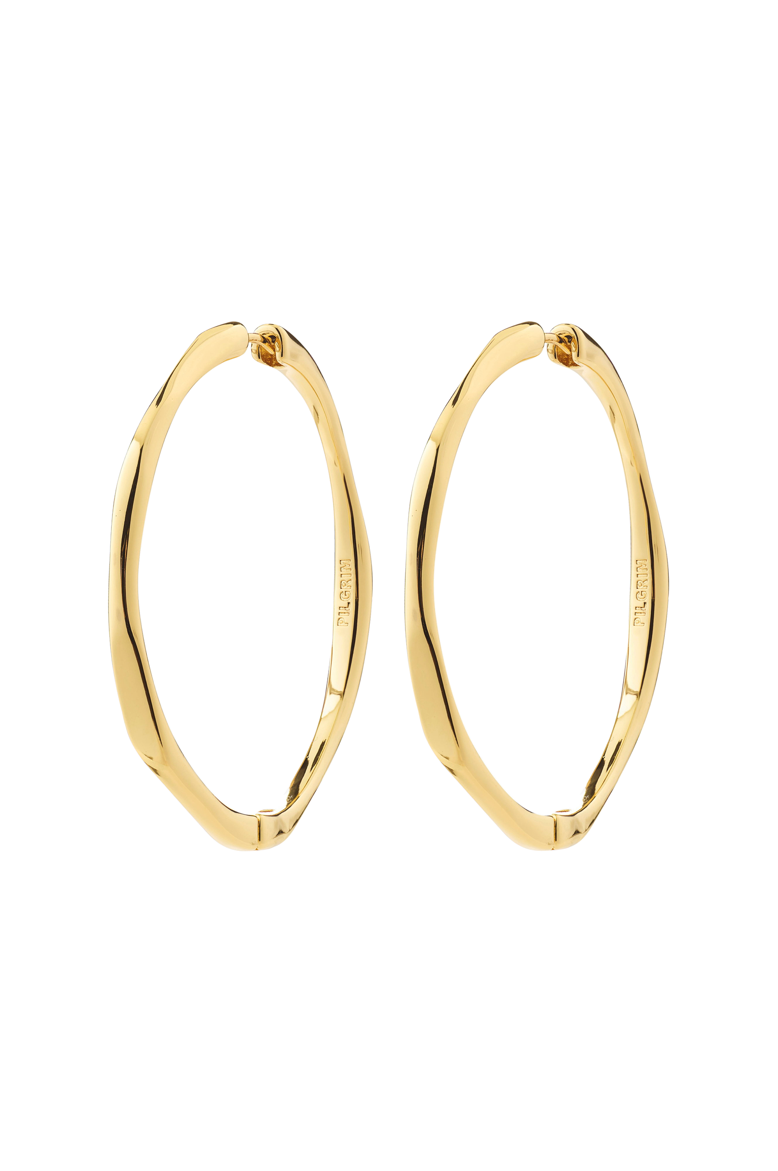 Øredobber Presence Hoop Earrings Gold v:1804067