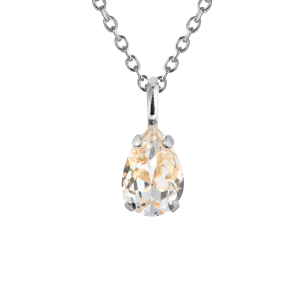 Halskjede Amelia Necklace Rhodium v:8032521