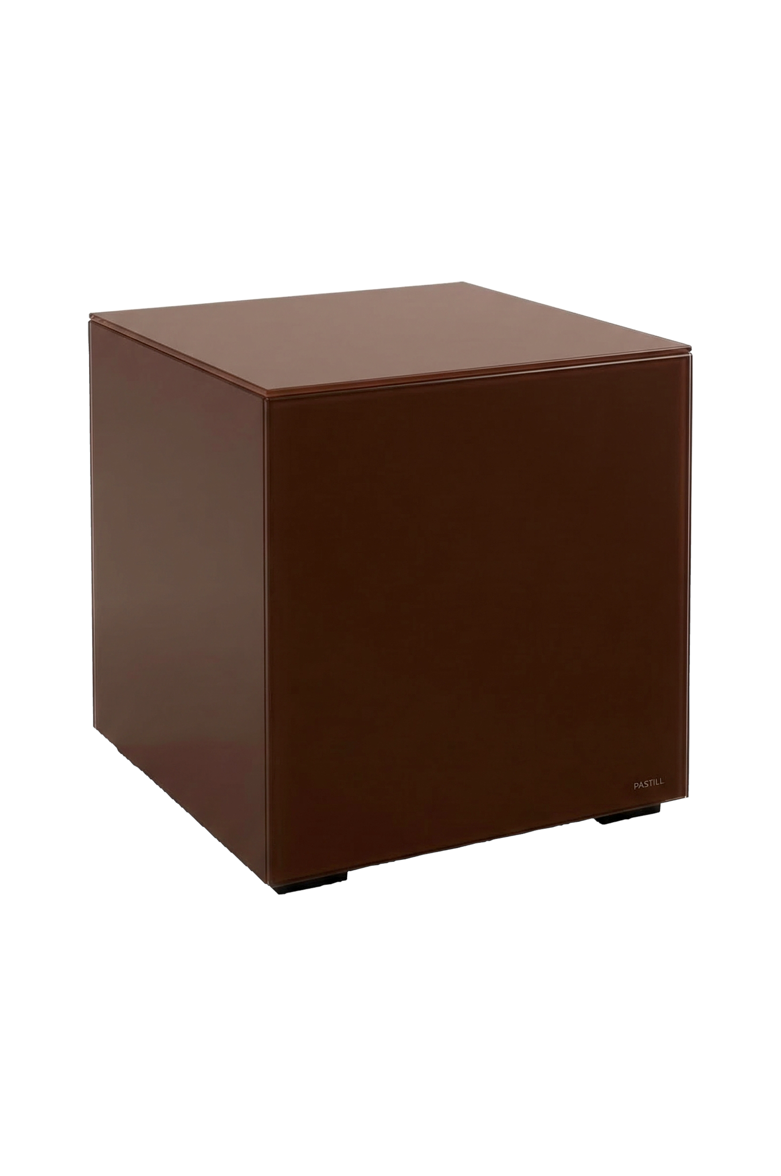 Pop kube i farget glass 35x35 cm v:6834258