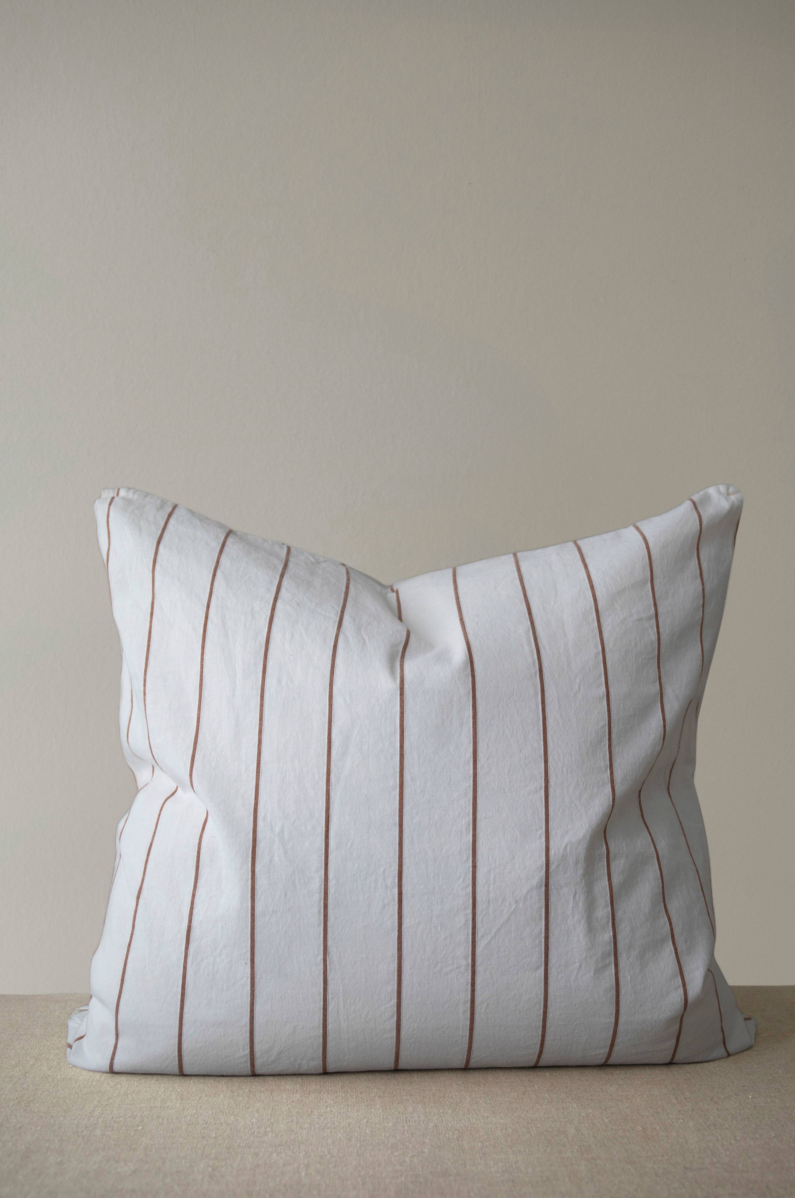 Putetrekk Stripe No.3 65x65 cm hamp/bomull v:6694895