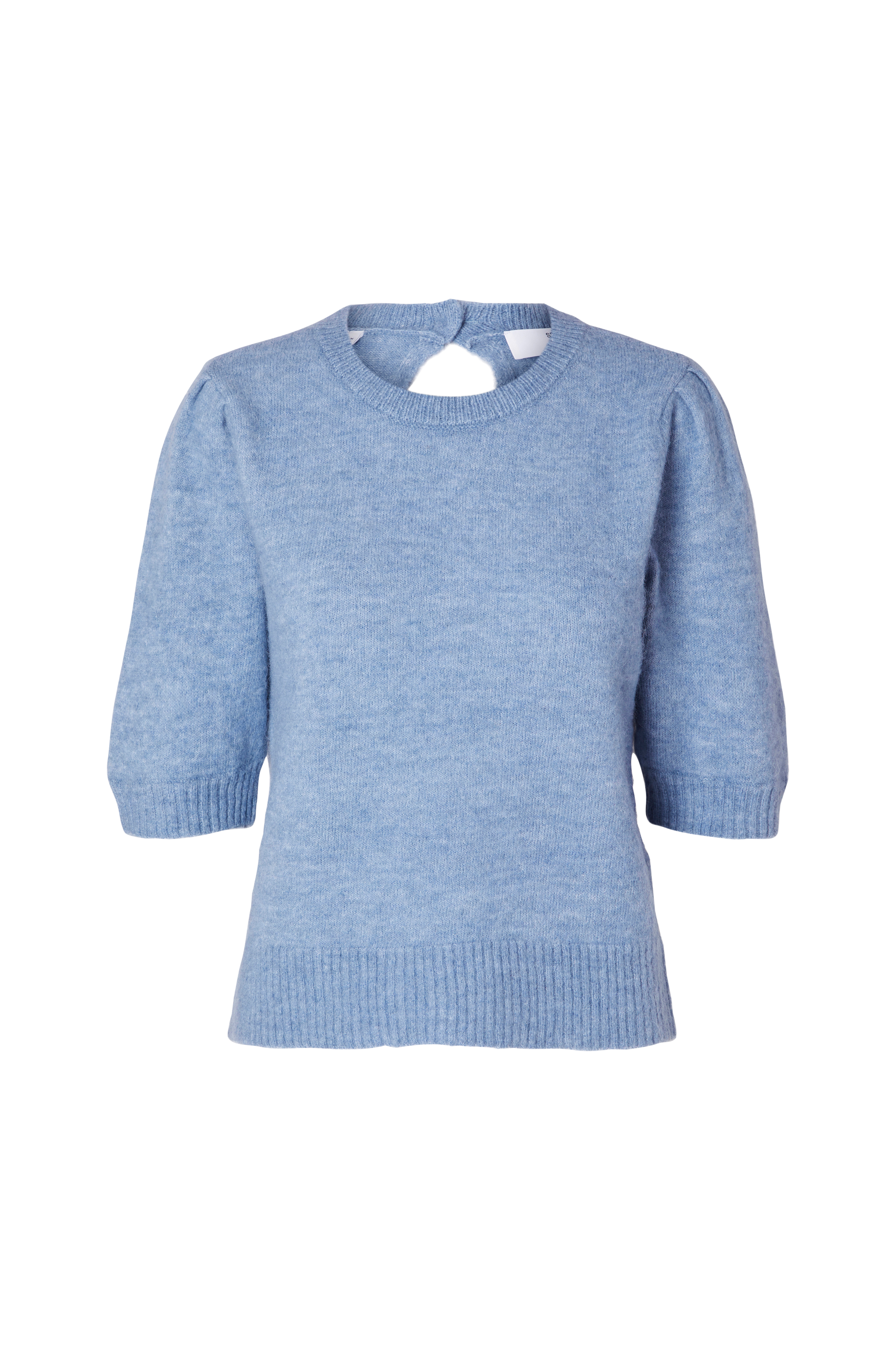 Topp slfLulu SS Open Back Knit O v:1725999