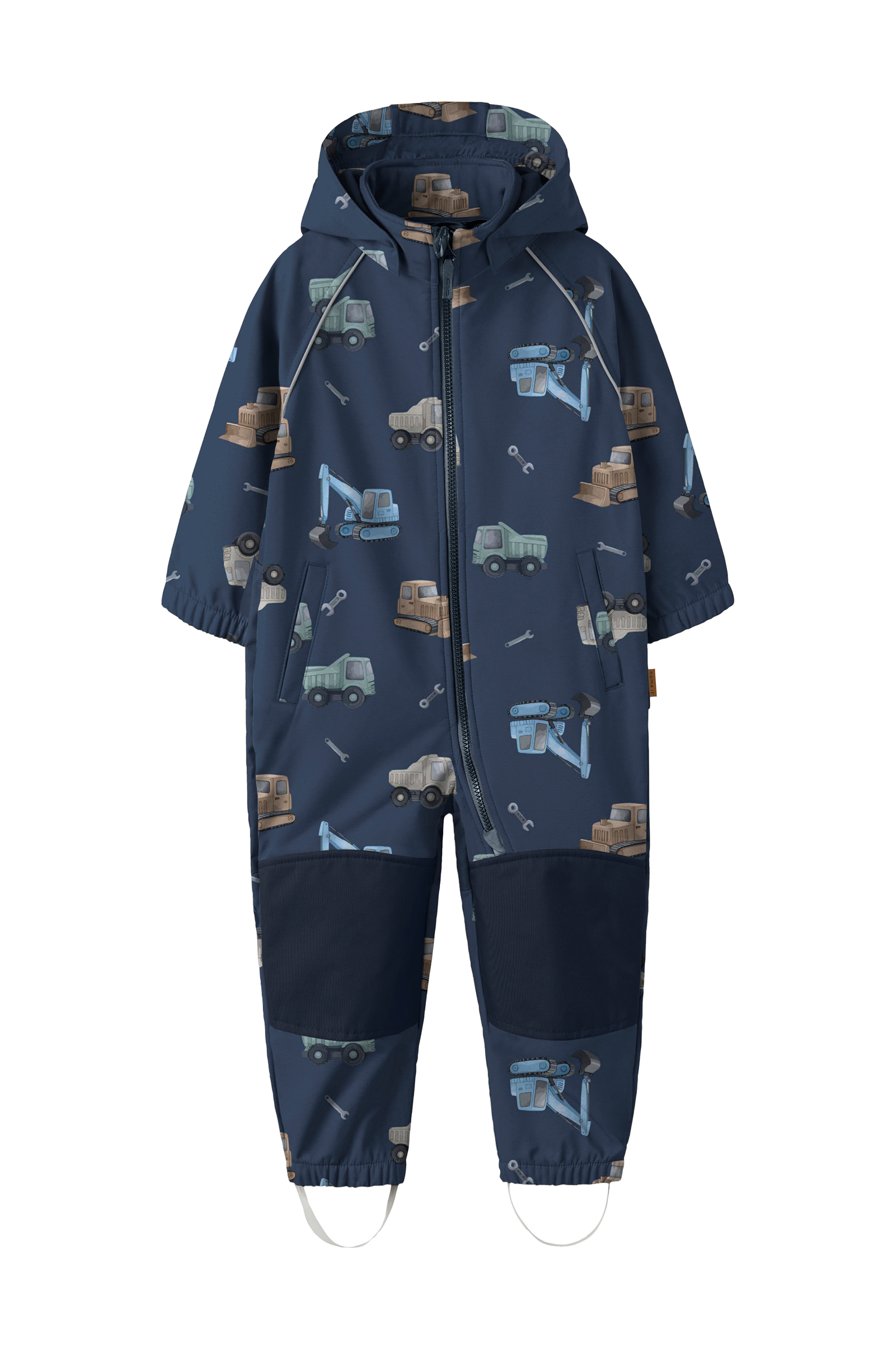 Snekkerbukse Nmmalfa08 Softshell Suit Aop 1fo v:5201643