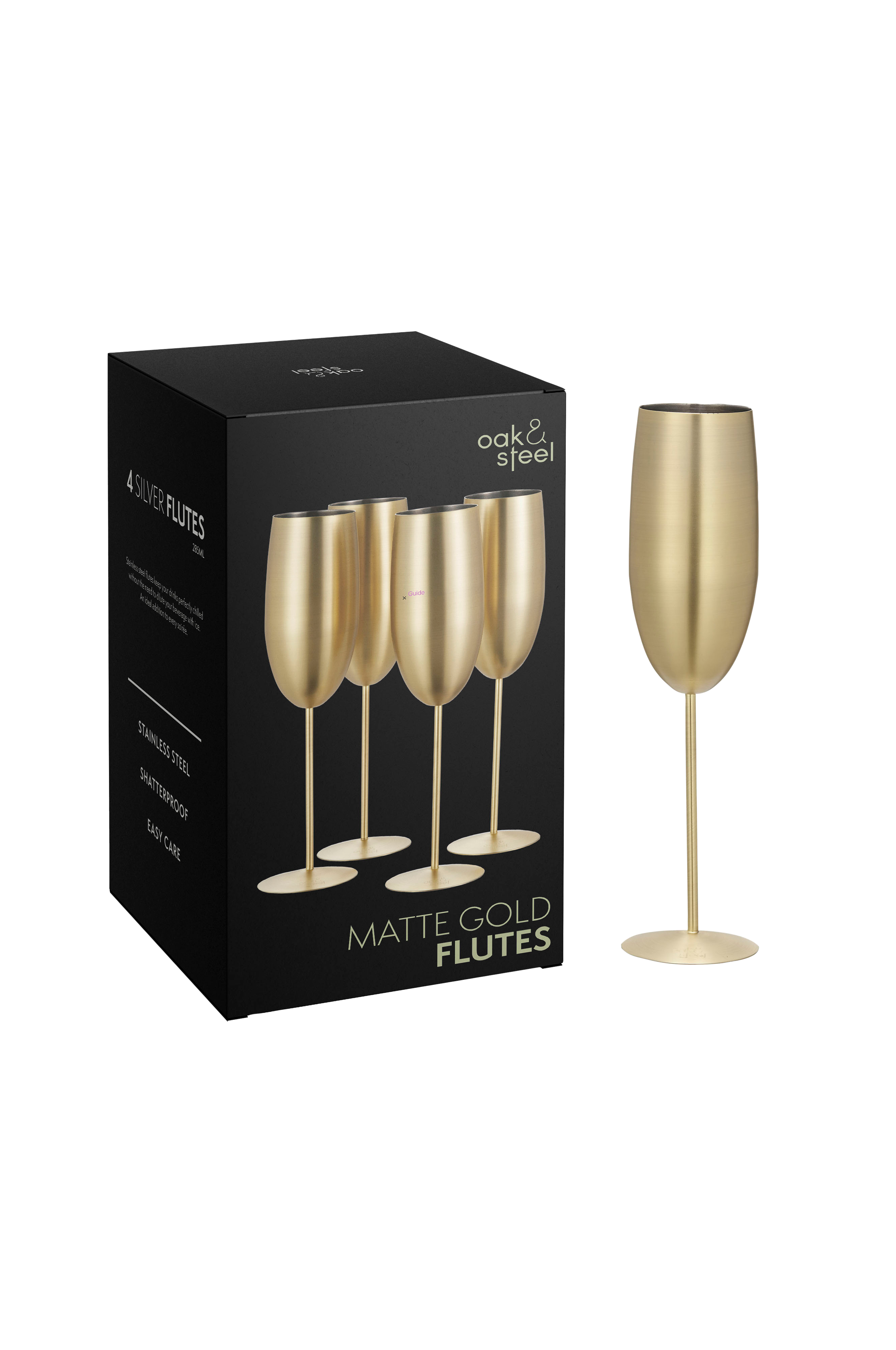 Champagneglass matt 4 v:9876367