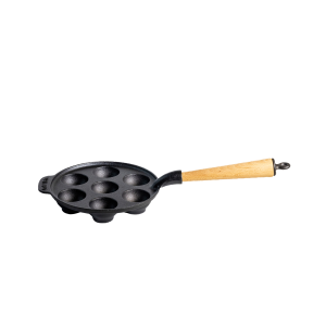 Munkepanne med håndtak i bøk diameter 22 cm v:4191128 Munkepanne med håndtak i bøk diameter 22 cm v:4191128