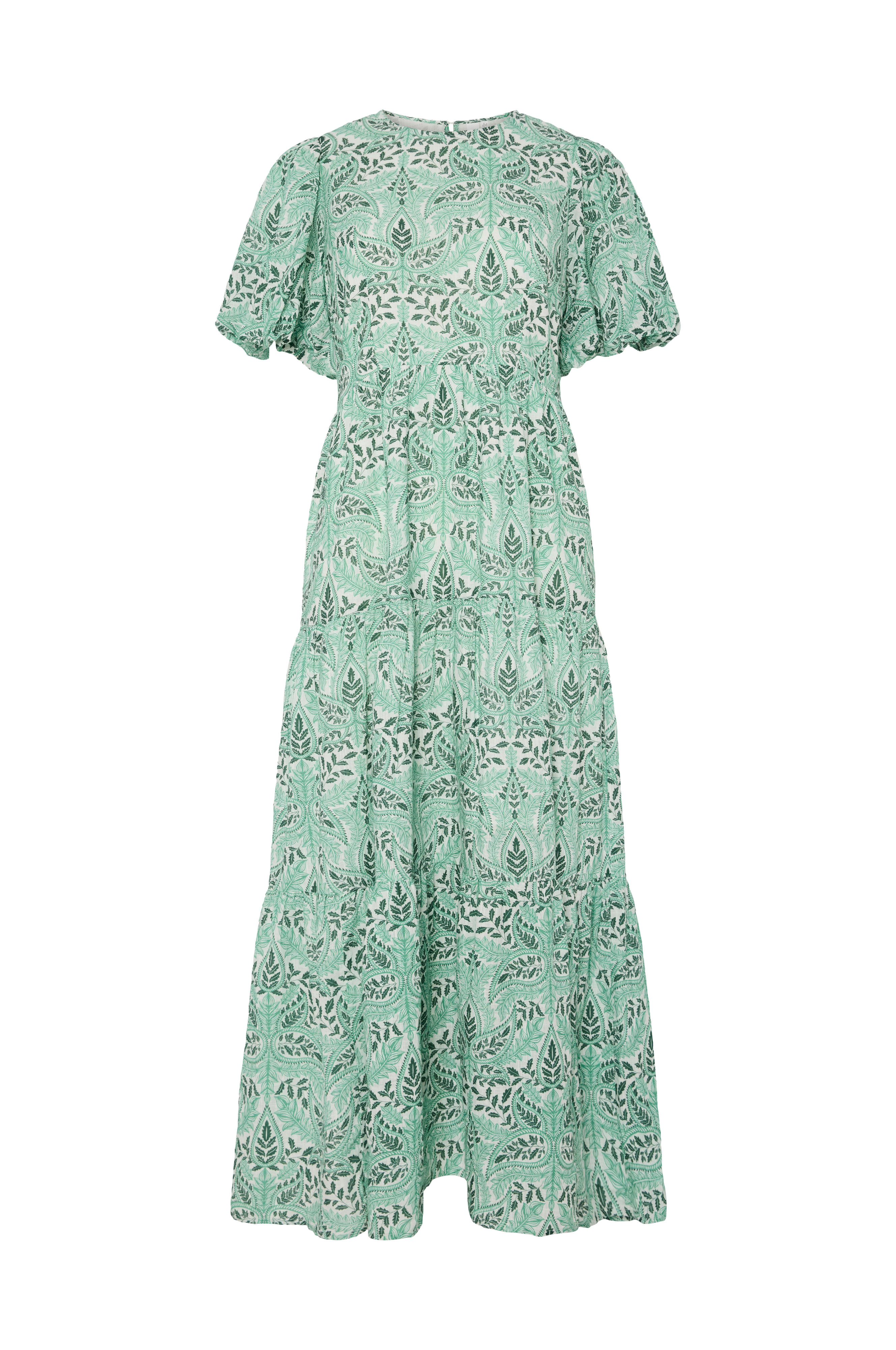 Maxikjole yasBotanico SS Ankle Dress S. v:6876567