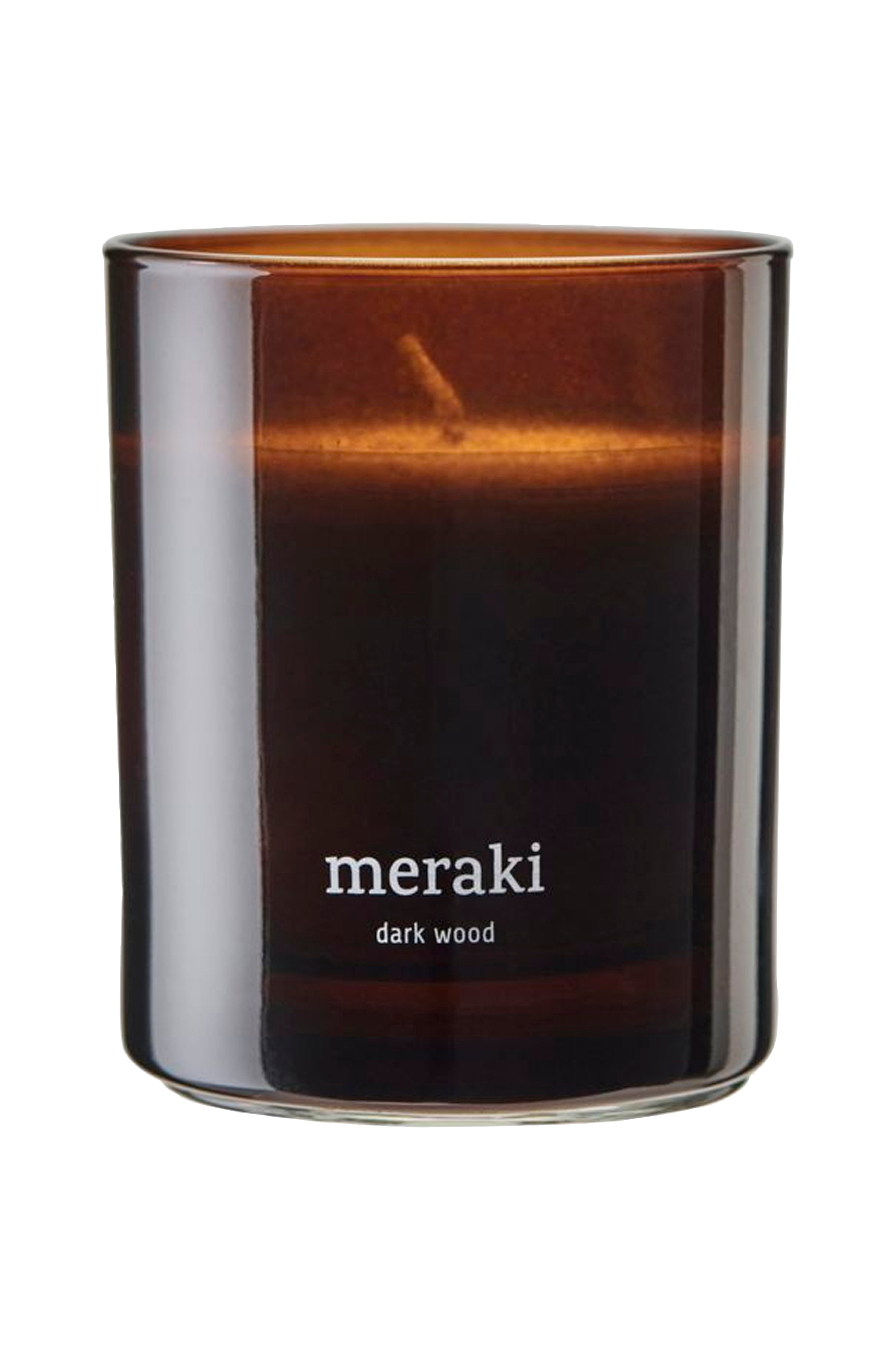 Scenteed Candle Dark Wood v:9749784