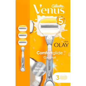 Barberhøvel Comfortglide Coconut + Olay v:6244758 Barberhøvel Comfortglide Coconut + Olay v:6244758