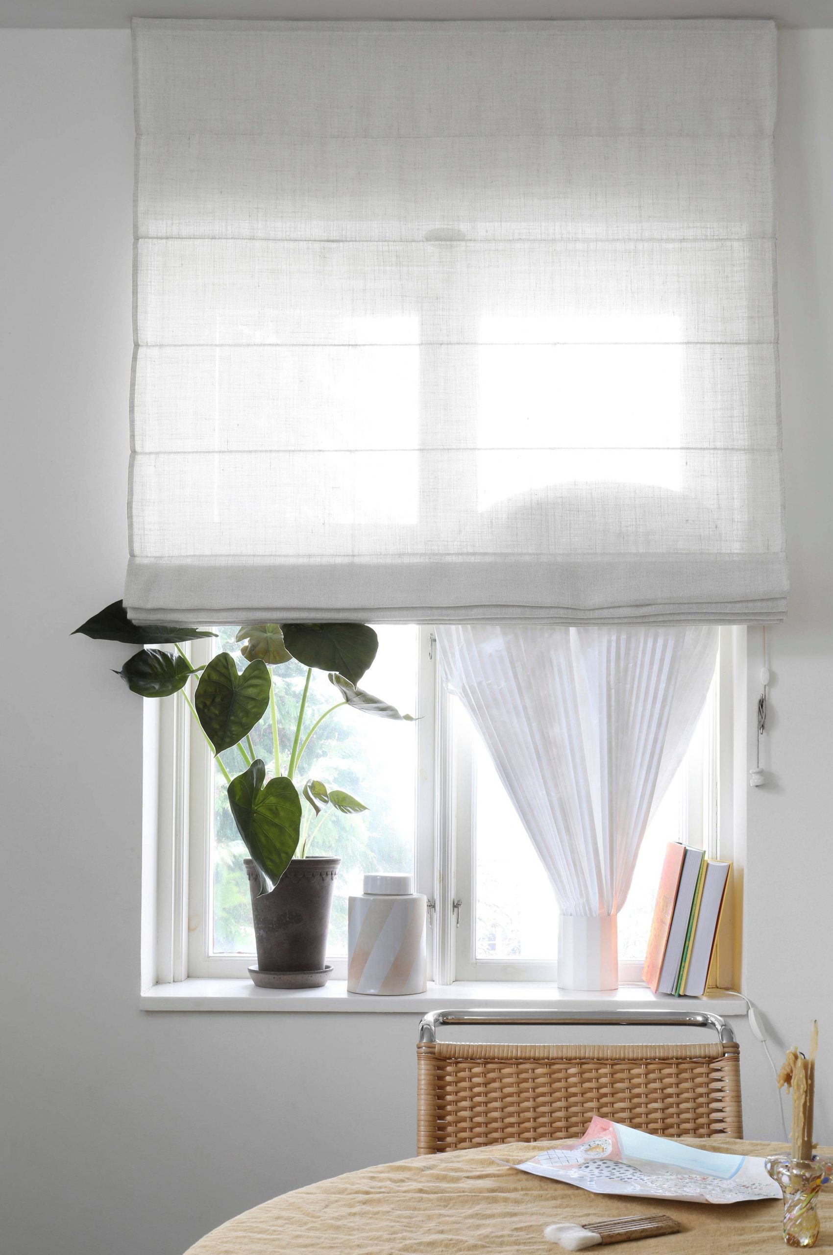 Liftgardin Ellie halvlin 220 cm høy v:8069167