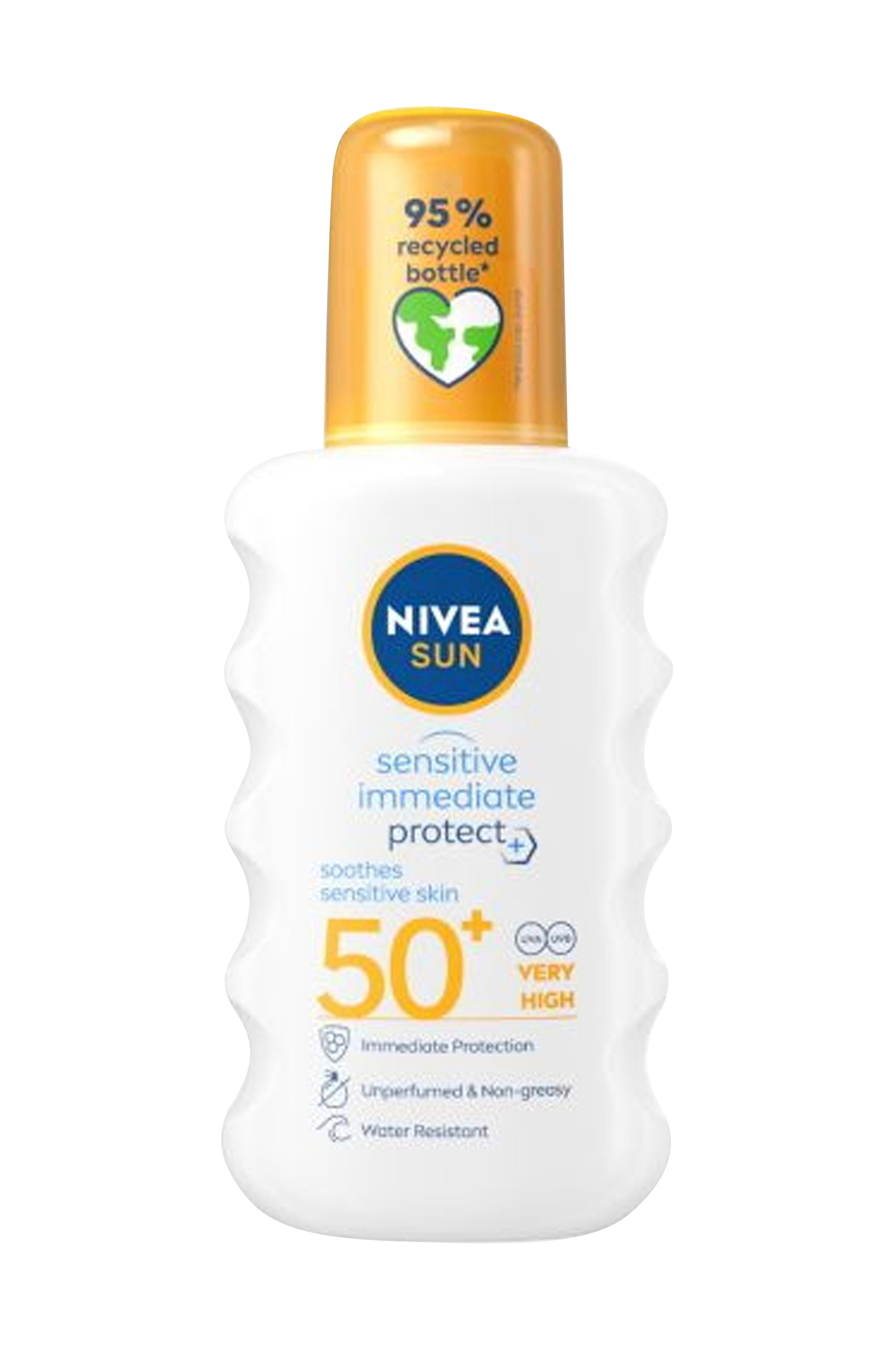Sun Protect & Sensitive Soothing Spray SPF50+ 200Ml v:7614162