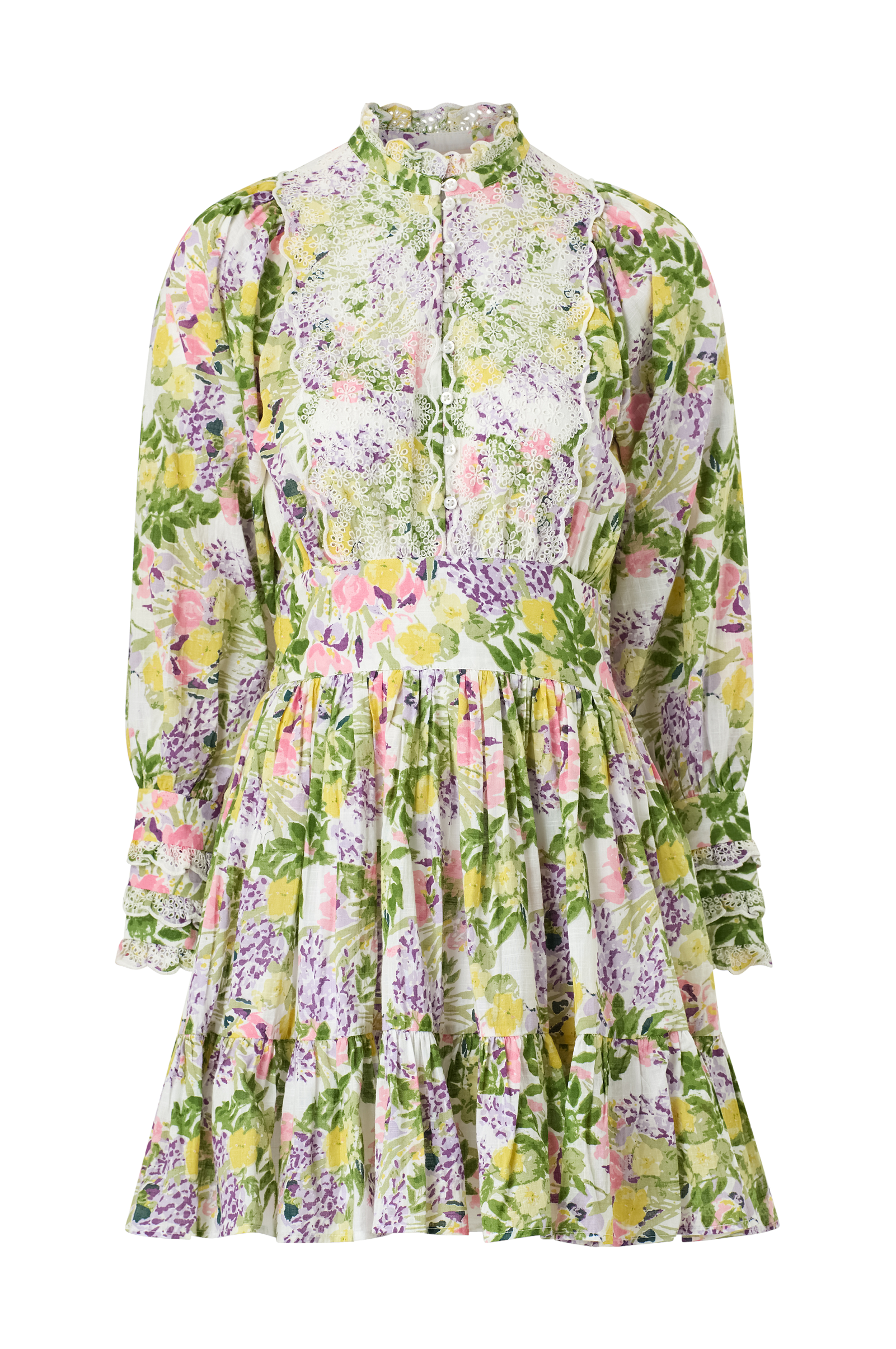 Kjole Cotton Slub Mini Dress v:846810