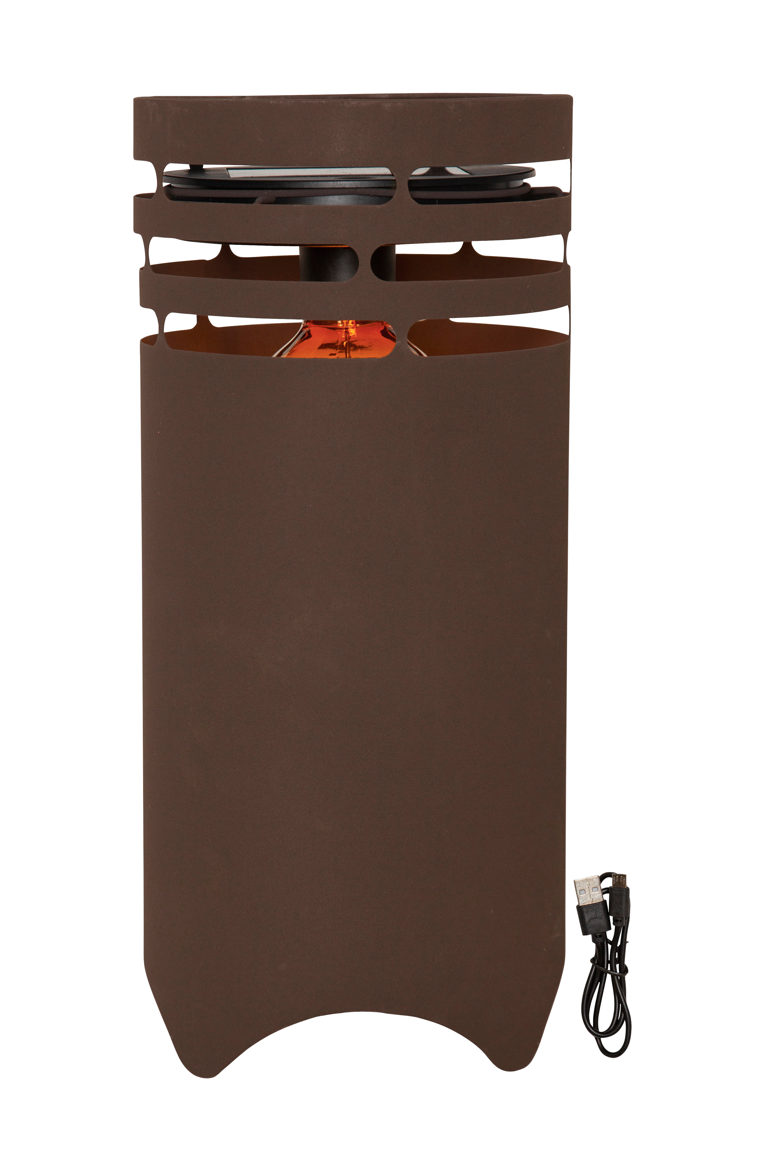 Solcellelykt Marron 40 cm v:6490112