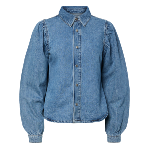 Denimskjorte pcRitt LS Denim Shirt v:6909451 Denimskjorte pcRitt LS Denim Shirt v:6909451
