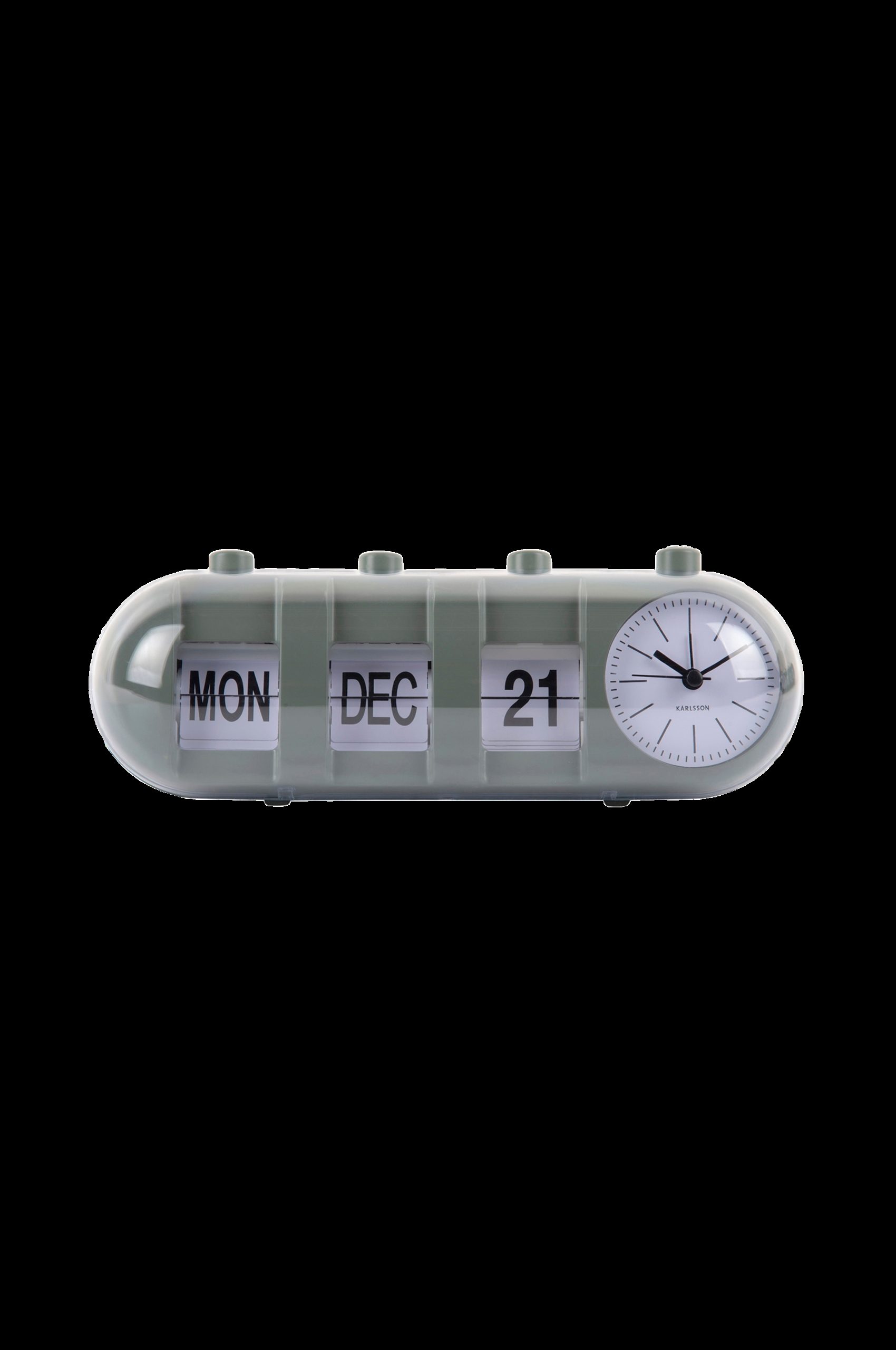 Alarmklokke Retro Tube Calendar Flip v:6527078