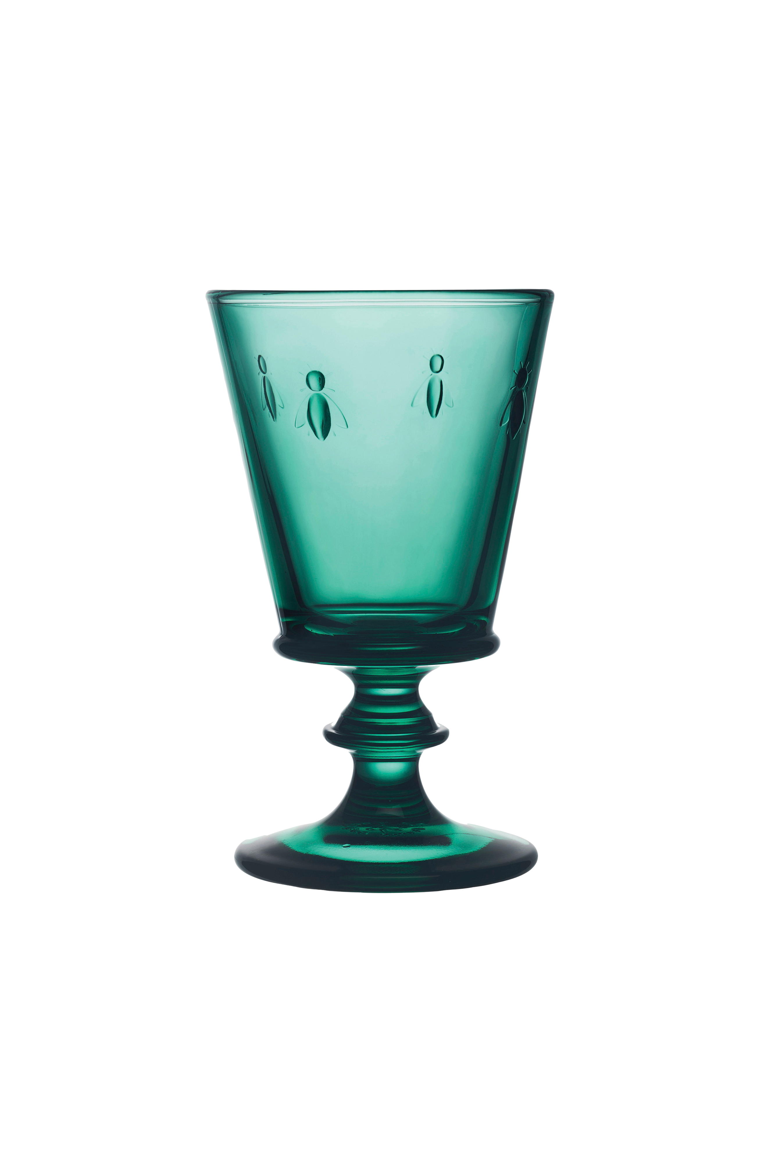 Vinglass Emerald Green Abeille 6 glass La Rochere v:7017105